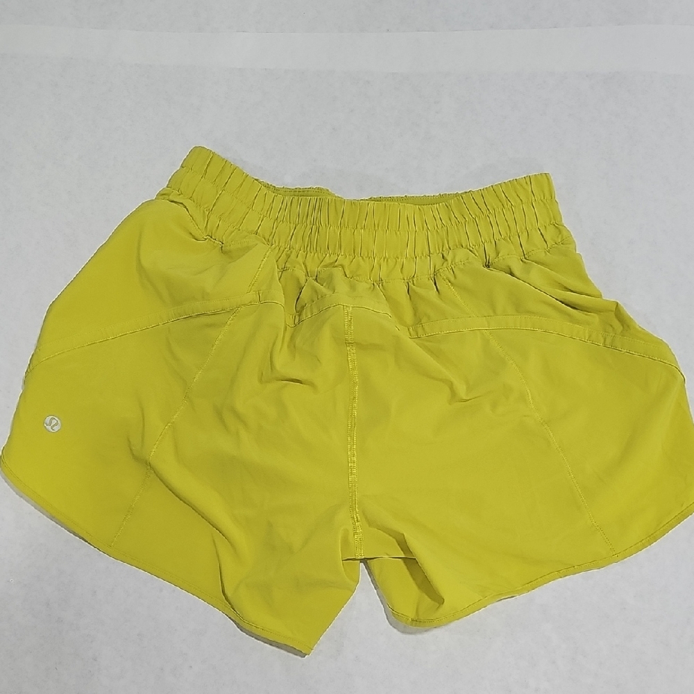 #2 Lululemon Athletica Bright Yellow Athletic Shorts#2